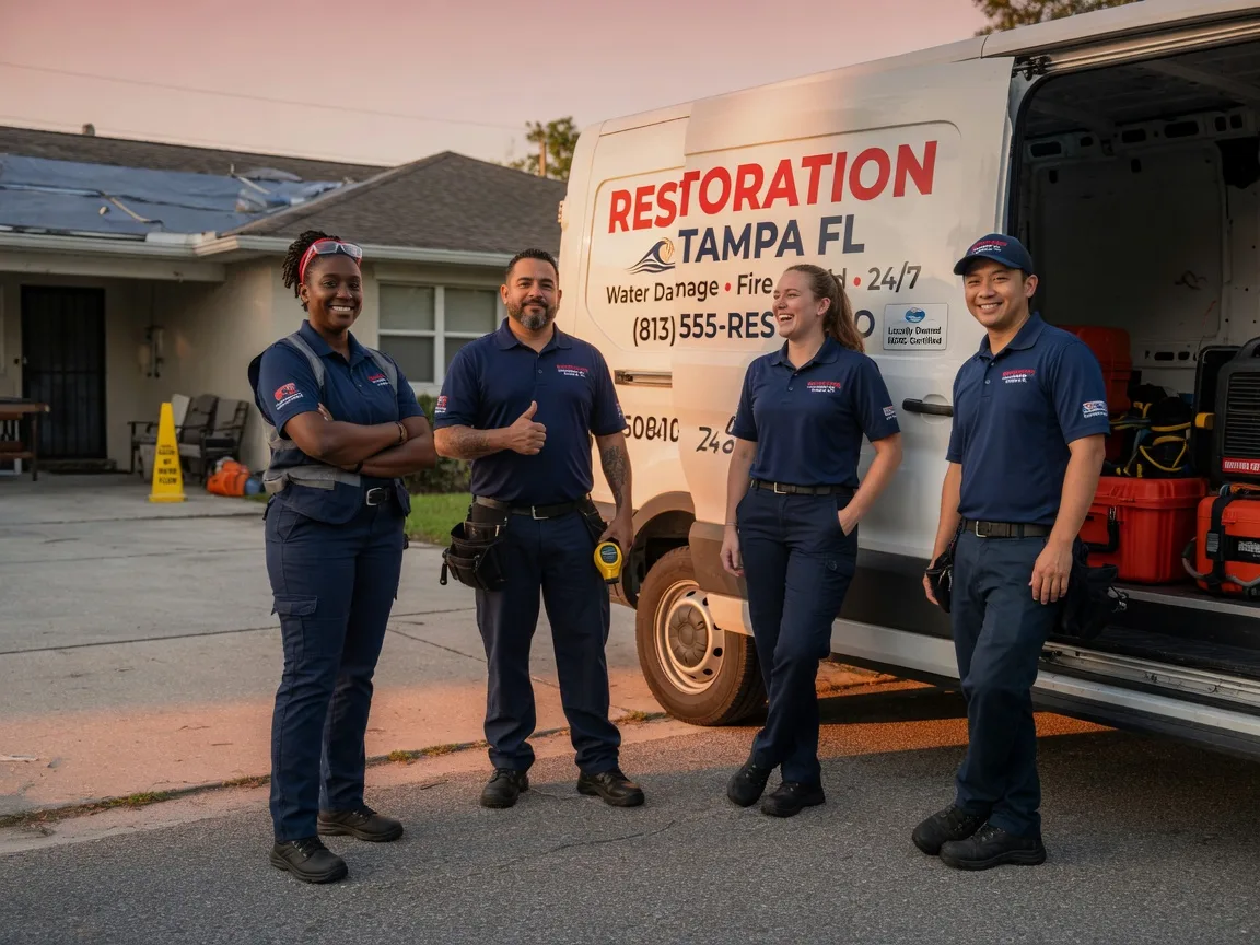 Water Damage Restoration company in Yoder, IN