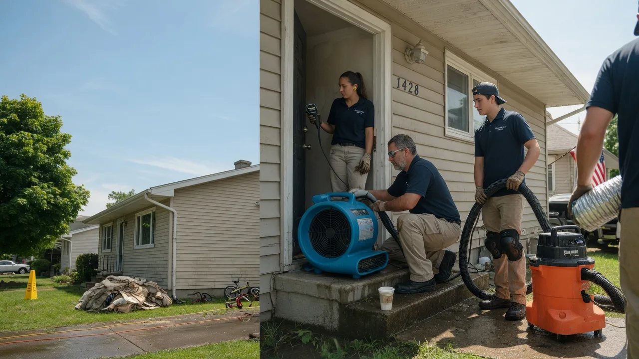 Water Damage Restoration in Yoder, IN near me